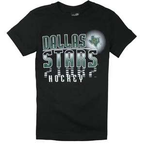 NHL Youth Boys Dallas Stars Hockey Tee - Black - Picture 1 of 5
