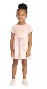 Toddler Girls' Tie-Dye Dress - Cat & Jack Pink - Picture 1 of 9