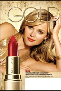 AVON ULTRA COLOR RICH 24K GOLD LIPSTICK 4g - ruby in gold - BRAND NEW IN BOX - Picture 1 of 6