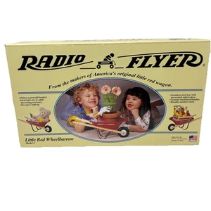 Radio Flyer Model #4 Little Red Wheelbarrow - NEW FACTORY SEALED - Picture 1 of 3