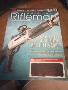 American Rifleman Magazine Jan 2025 SDS Arms MAC 1014 & MAC 2; Ruger Six Series - Foto 1 di 5