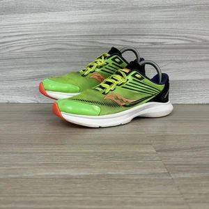 Scarpe da corsa Saucony Kinvara 12 taglia 6 sneakers sneakers verde blu corsa palestra - Foto 1 di 13