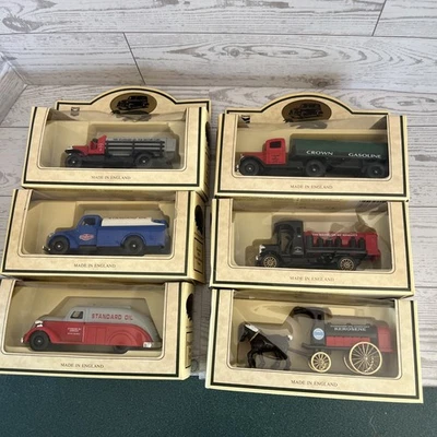 Lot Of 6 Chevron Commemorative Model Die Cast Replicas Made England In Box - Image 1 of 4