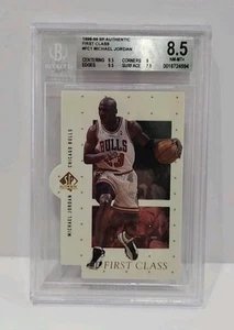 1998 UPPER DECK SP Authentic First Class #FC1 Michael Jordan BGS 8.5 ^Subs - Picture 1 of 2