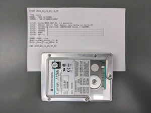 Western Digital Caviar 11200 1.2GB IDE Hard Drive 3.5in ~ Fully Wiped and Tested - Afbeelding 1 van 4