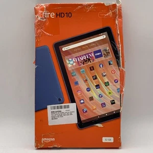 Amazon Fire HD 10 (13th Generation) 32GB, Wi-Fi, 10.1" - Ocean - Picture 1 of 9