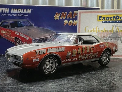 Exact Detail Tin Indian 1967 Pontiac Firebird 400 1:18 Diecast Race Car #401 - Image 1 of 4