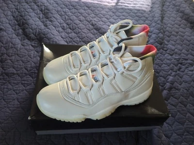 Size 12.5 Nike Air Jordan 11 XI 285 Atlanta Exclusive Wish Retro Sail IN HAND - Image 1 of 4