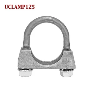 1 1/4" Exhaust Muffler Clamp U-Bolt Saddle Style For 1.25" Pipe - Picture 1 of 2