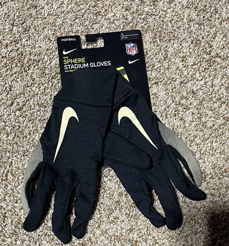 Nike NFL New Orleans Saints Sphere Stadium Gloves men size Large new Cover