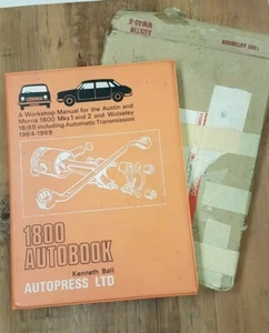 Vintage Austin & Morris 1800 Workshop Manual from 1969 - Picture 1 of 5