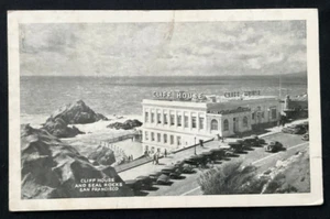 Cliff House And Seal Rocks, San Francisco (1947) - Vintage RPPC - Picture 1 of 2