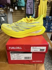 New Balance FuelCell SuperComp Elite v3 - Mujer Talla 7 - Amarillo - WRCELCP3 - Imagen 1 de 6