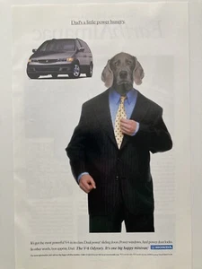 2000 Honda Odyssey Minivan Print Ad - Picture 1 of 2