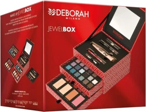 DEBORAH MILANO MDV015724 TROUSSE SET REGALO MAKE UP JEWEL BOX KIT MASCARA , MATI - Foto 1 di 6