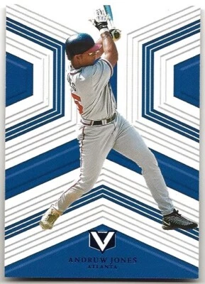 Andruw Jones 2023 Panini Chronicles Vertex Blue /25 Atlanta Braves - Image 1 of 2