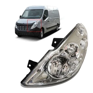 Per Renault Master Faro Proiettore Anteriore 2010-2014 Con Attuatore Sinistro - Foto 1 di 8
