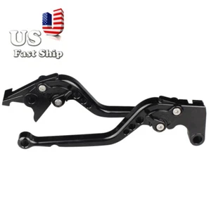 For Yamaha FZ-09/MT-09/SR 2014-2020 Black Long Brake Clutch Lever Adjustable - Picture 1 of 13
