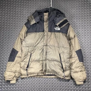 The North Face Olive Green Down Jacket Gore DryLoft Vintage Men's Small Petits - Picture 1 of 10