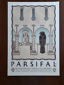 David Lance Goines Poster - Parsifal (#102) - SIGNED - Picture 1 of 9