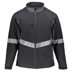 RefrigiWear Enhanced Visibility Insulated Softshell Jacket - High-Vis Winter - Picture 1 of 6