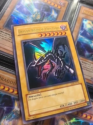 Red Eyes Black Dragon LDD-S070 LOB-070 1st Ed Spanish - Image 1 of 4