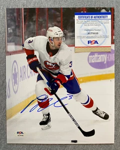NEW YORK ISLANDERS- ADAM PELECH AUTOGRAPH 8x10 ACTION PHOTO PSA AL75153 - Picture 1 of 1