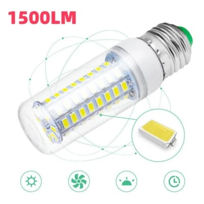LED Corn Light Bulb E14 E27 B22 G9 GU10 Screw Base Warm Cool White Lamp 220V - Image 1 of 4