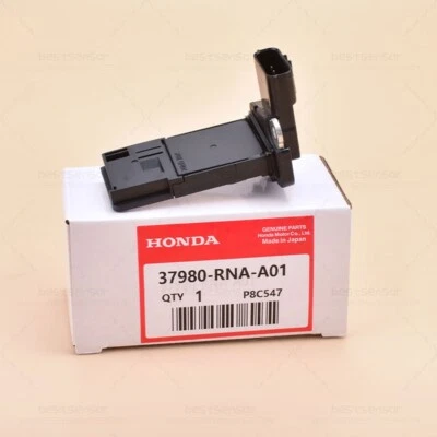 Genuine Mass Air Flow Sensor 37980-RNA-A01 For 06-17 Honda Accord Pilot Acura - Image 1 of 4