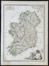 1812 - Ireland - antique map - Lapie malte-brun