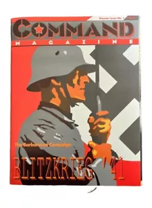 Collectable Command Magazine #1 Nov-Dec 1989 - Blitzkrieg '41 Eastern Front 1941 - Picture 1 of 4