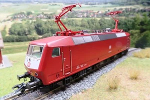 Märklin Spur H0 3553 E-Lok BR 120 104-5 DB Ep.IV orientrot mit 5-Sterne-Antrieb - Picture 1 of 12