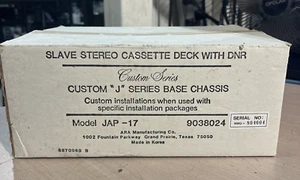 CUSTOM SERIES JAP-17 SLAVE STEREO CASSETTE DECK - Picture 1 of 3