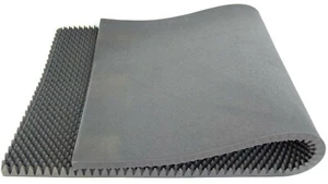 15,00€/m² Pyramidenschaumstoff 2x1m h= 5cm, Noppenschaumstoff Akustikschaumstoff - Bild 1 von 4