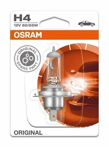 H4 OSRAM 12V 60/55W Halogen Headlight Bulb - Picture 1 of 2