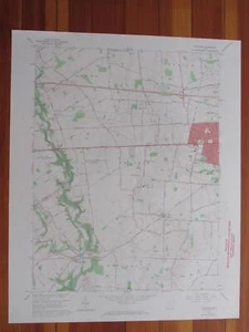 Galloway Ohio 1968 Original Vintage USGS Topo Map - Picture 1 of 1
