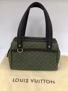 LOUIS VUITTON M92415 Josephine PM Hand Bag Monogram Mini Canvas Khaki Used Good - Picture 1 of 11