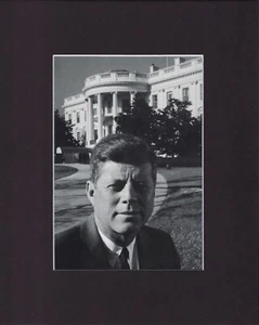 8X10" Matted Print Art Portrait Picture Arnold Newman: John F. Kennedy 1961 - Picture 1 of 1