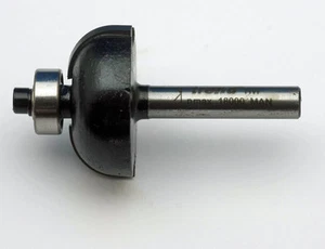Trend Router Bit, Taglierina per Baia 3/8 Pollici Raggio Taglio Cuscinetto Guidato 1/4" Gambo  - Foto 1 di 2