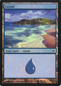 MTG - Shards of Alara - Island #234 - Foil - Various conditions - Picture 1 of 1