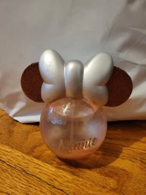 Disney Minnie Mouse Orejas Oro Rosa Fragancia Perfume 3.4fl.oz/100ml RARO Brillo Foto 1 de 4