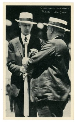 Plumas finas National Chicle 1936 R313 Diamond Daddies Mack & McGraw en muy buena condición-ex gama Foto 1 de 2