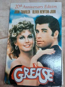 Grease  VHS Only  No CD 1998 20th Anniversary Edition  Used Tested  Works Well - Picture 1 of 4