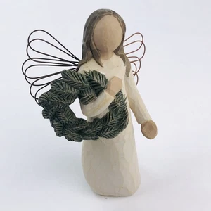 "De colección Willow Tree Susan Lordi Ángel de Invierno Corona de Navidad 5.5"" Demdaco 2001" - Imagen 1 de 8