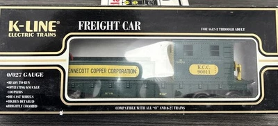 K-Line O Scale Copper Search Light Car Kennecott Preowned RTR - Image 1 of 3