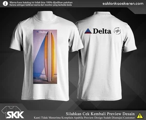 T Shirt Delta Airlines Timetable Unisex All Size From S To 5XL - Picture 1 of 1
