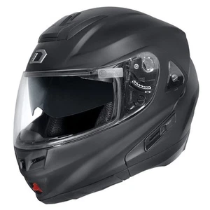Dririder Compass TA903 Motorcycle Full Face Helmet - Matte Black - Picture 1 of 5