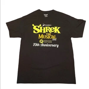 2015 Shrek Play Broadway T-shirt Size Large #disney #pixar #newyork #art - Picture 1 of 7