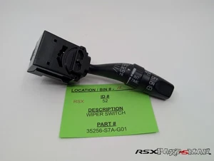 ACURA RSX Honda 35256-S7A-G01 WIPER Switch Assembly, Wiper - Picture 1 of 7