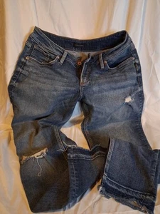 Silver Jeans Co. Boyfriend Jeans Medium Wash Distressed Taille 29" Länge 27" - Bild 1 von 5